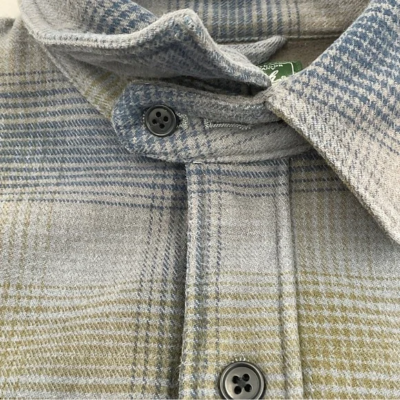 Woolrich West Ridge Cotton Fleece Shirt Jacket Shacket Chore Coat Gorpcore Men M